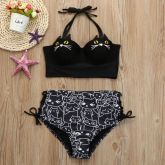Biquini cropped Gatinhos