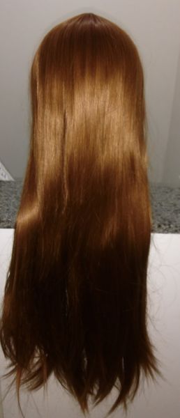 Peruca ruiva lisa 70cm