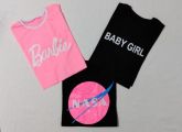 Camiseta Cropped estampas